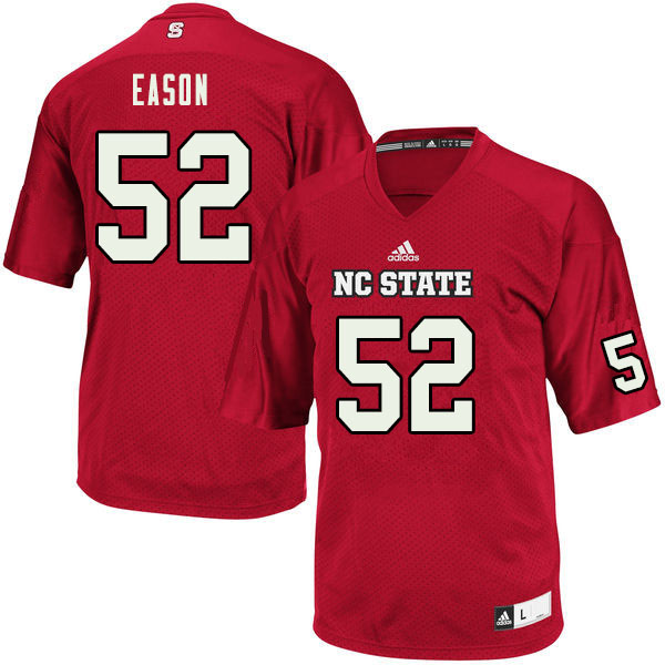 Men #53 Derrick Eason NC State Wolfpack College Football Jerseys Sale-Red